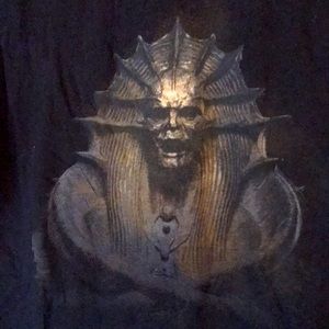 NEW movie THE MUMMY men’s large black soft cotton graphic tee t shirt